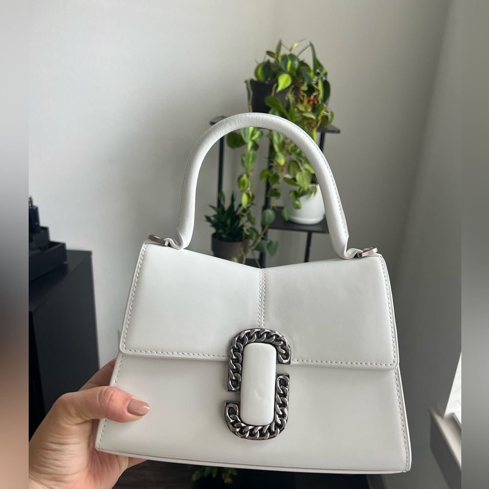 Marc Jacobs St Marc White Bag